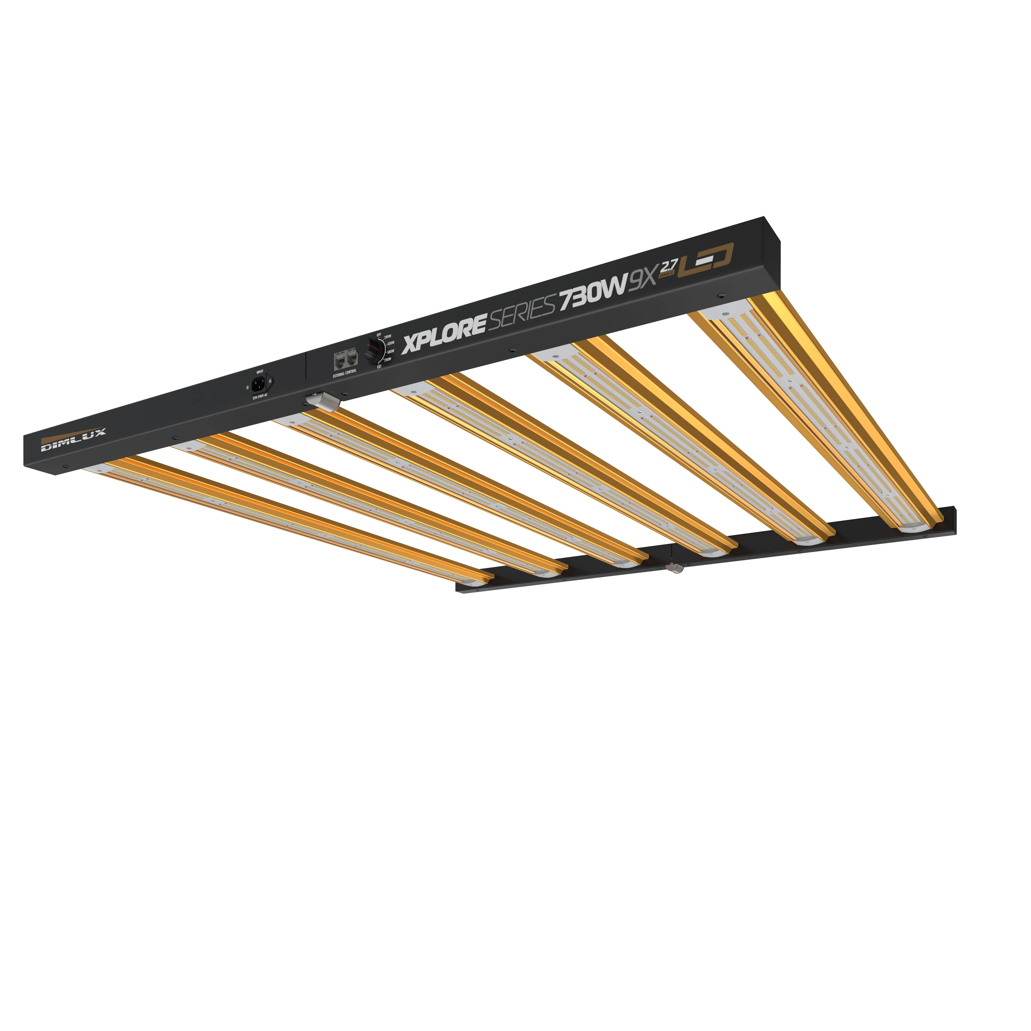 DimLux Xplore Series 730W 2.7μmol X9
