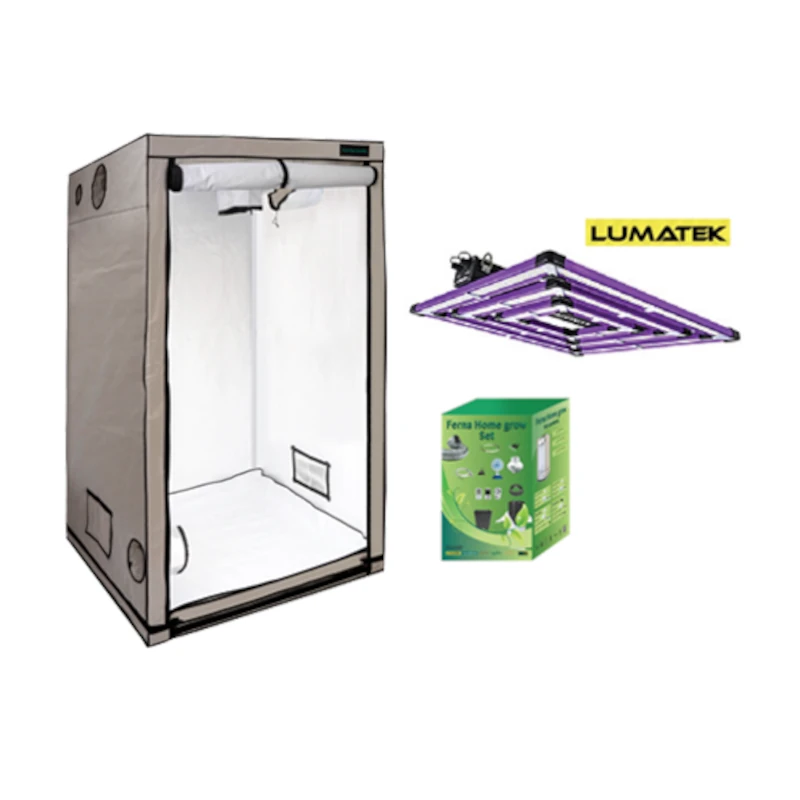 Home Grow Set 80x80x2200cm mit Lumatek ATS Pro LED Home Grow Set 80x80x2200cm mit Lumatek ATS Pro LED