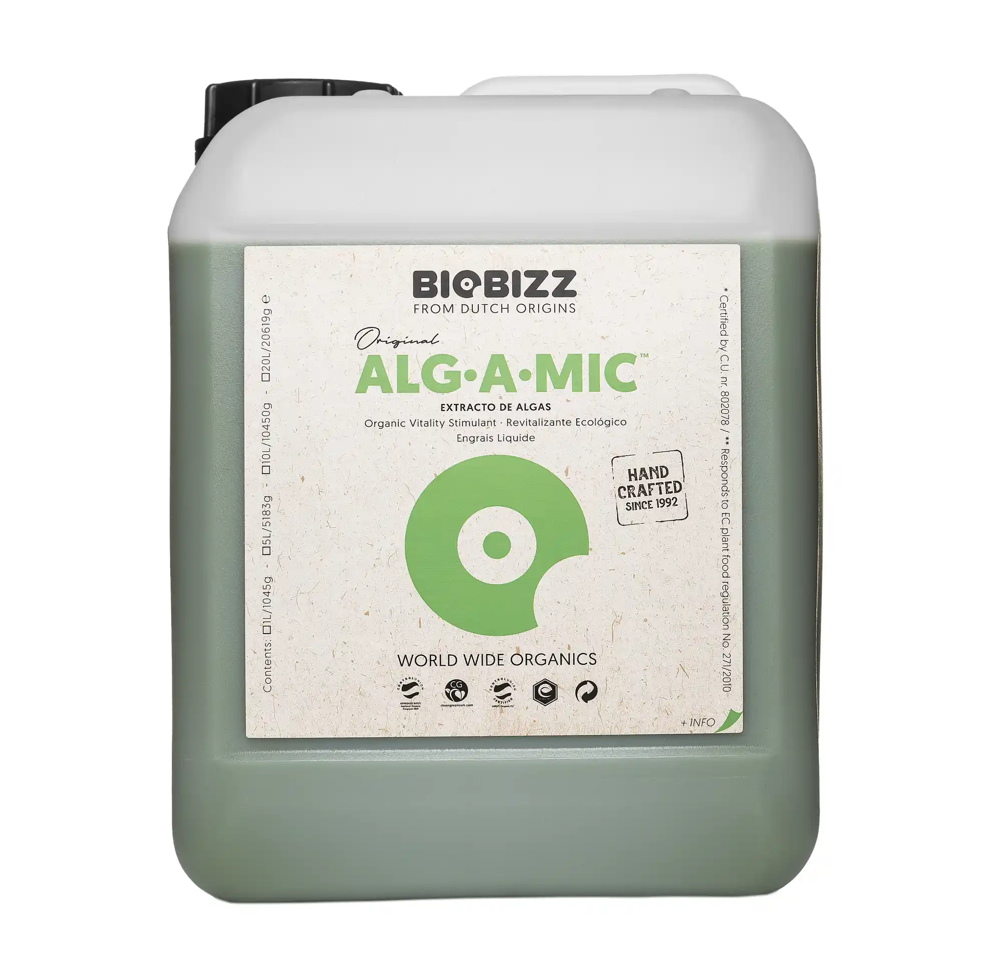 BioBizz Alg A Mic 5l