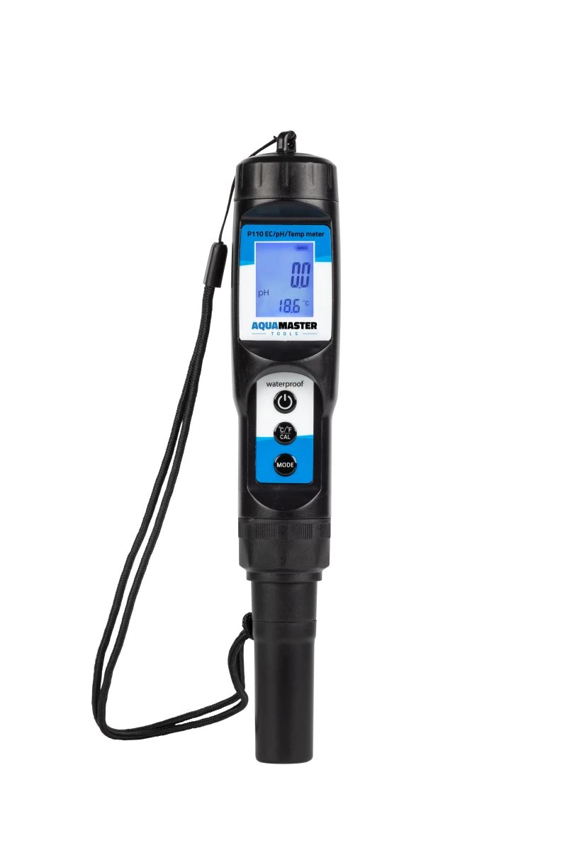 Aquamaster P110 Pro Combo Messgerät, pH,EC,Temp