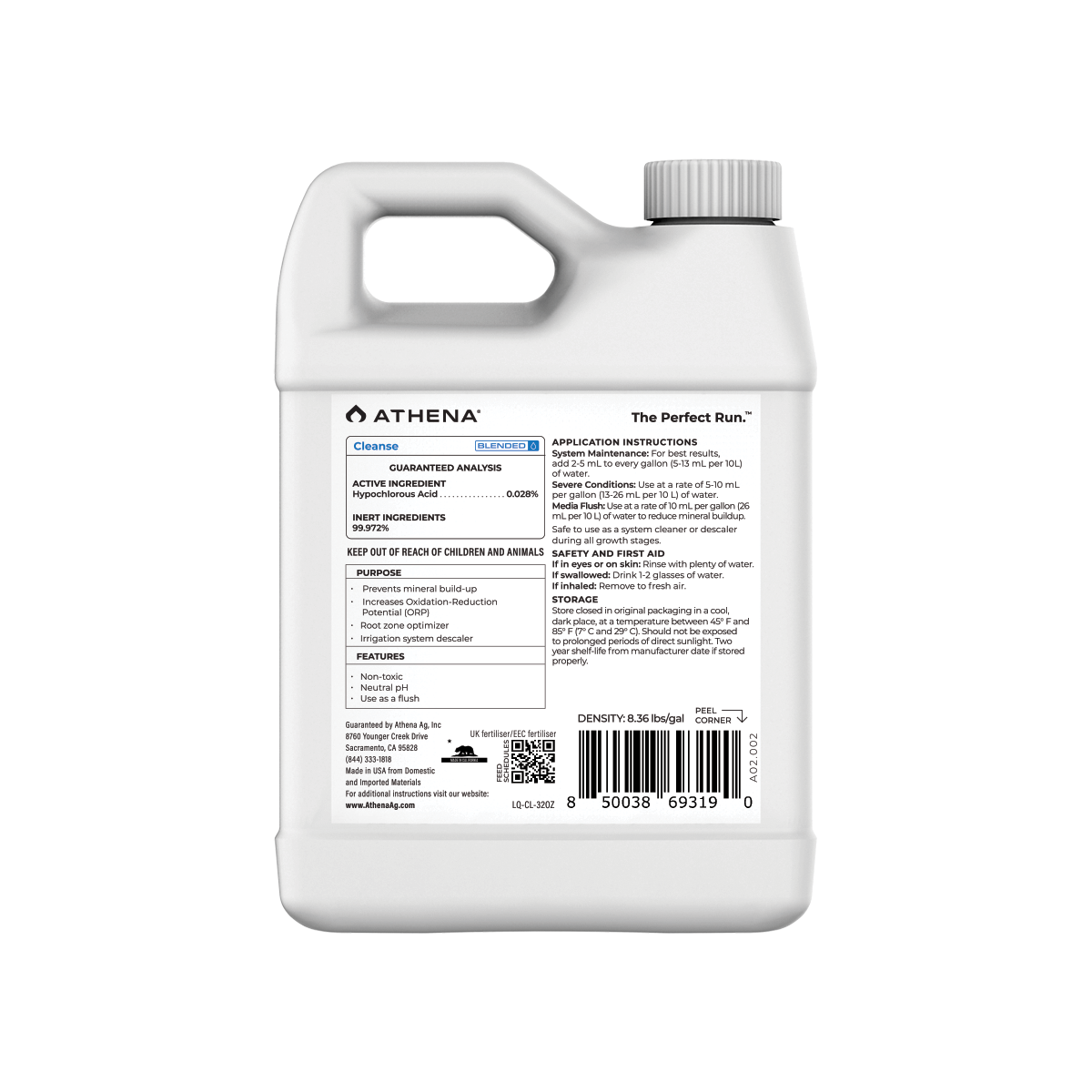 Athena Cleanse 1l
