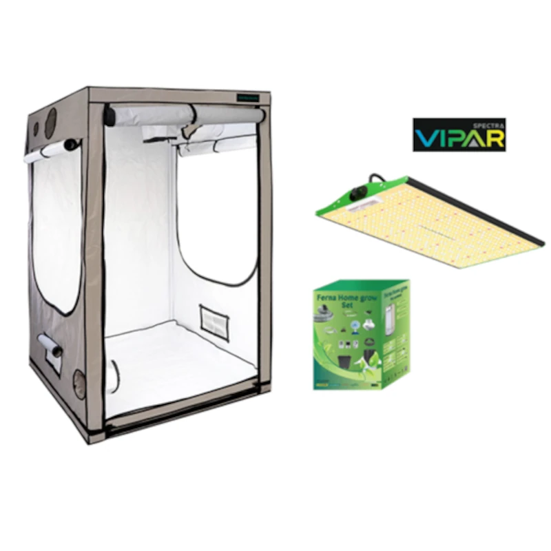 Home Grow Set 100x100x200cm mit ViparSpectra LED
