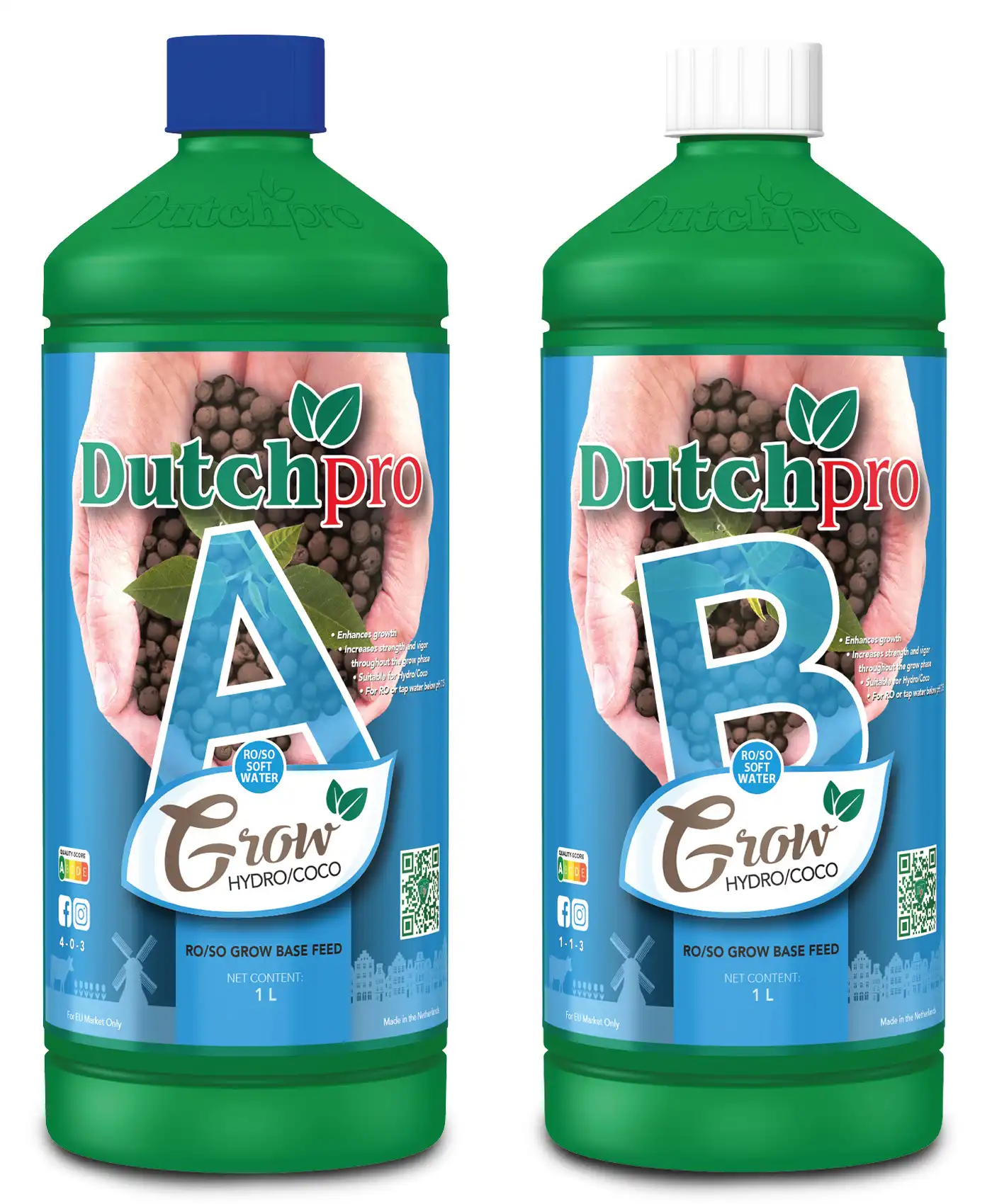 Dutchpro Grow Hydro_Coco A+B (Set) (weiches Wasser) 1l