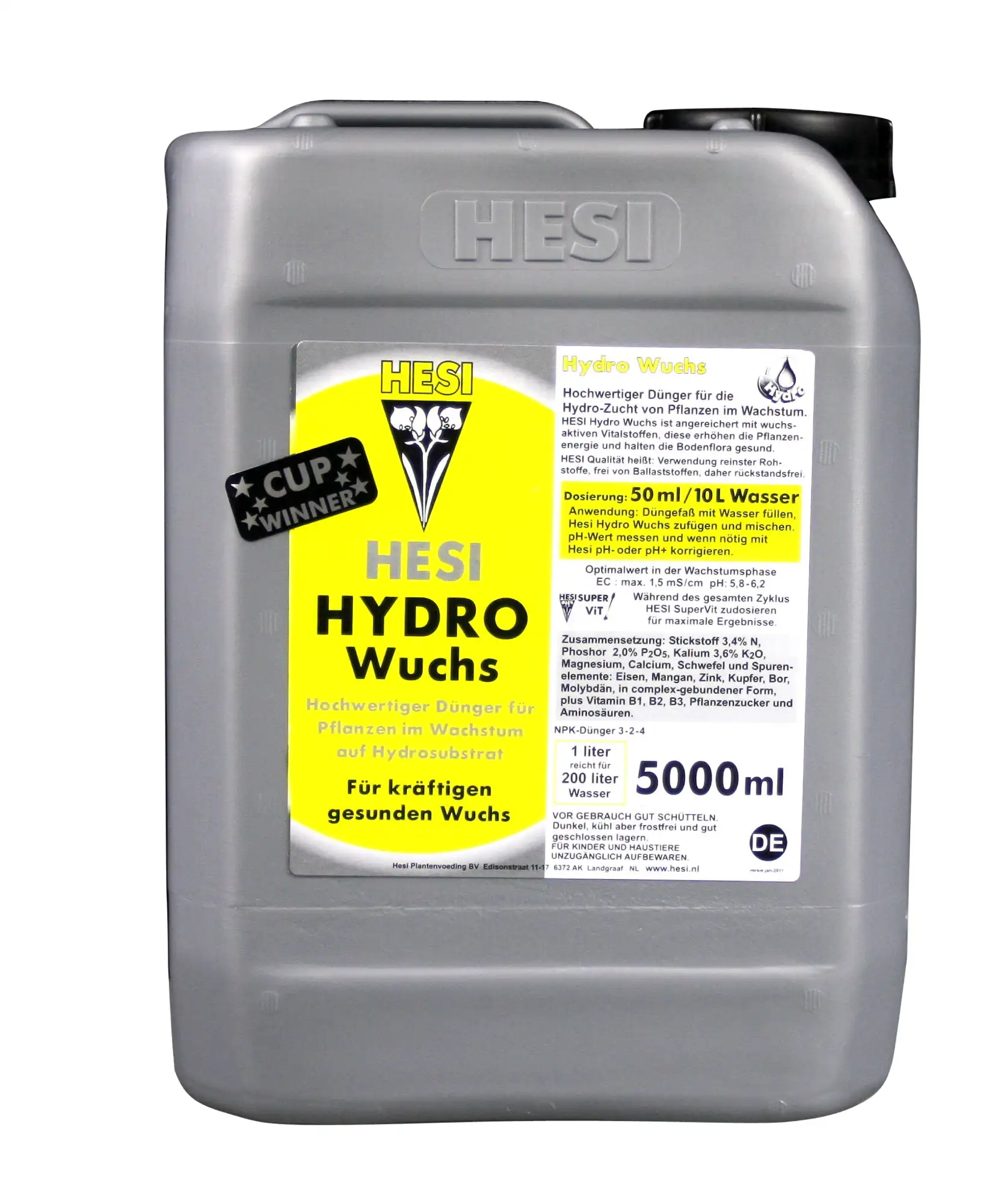 HESI Hydro Wuchs 5l