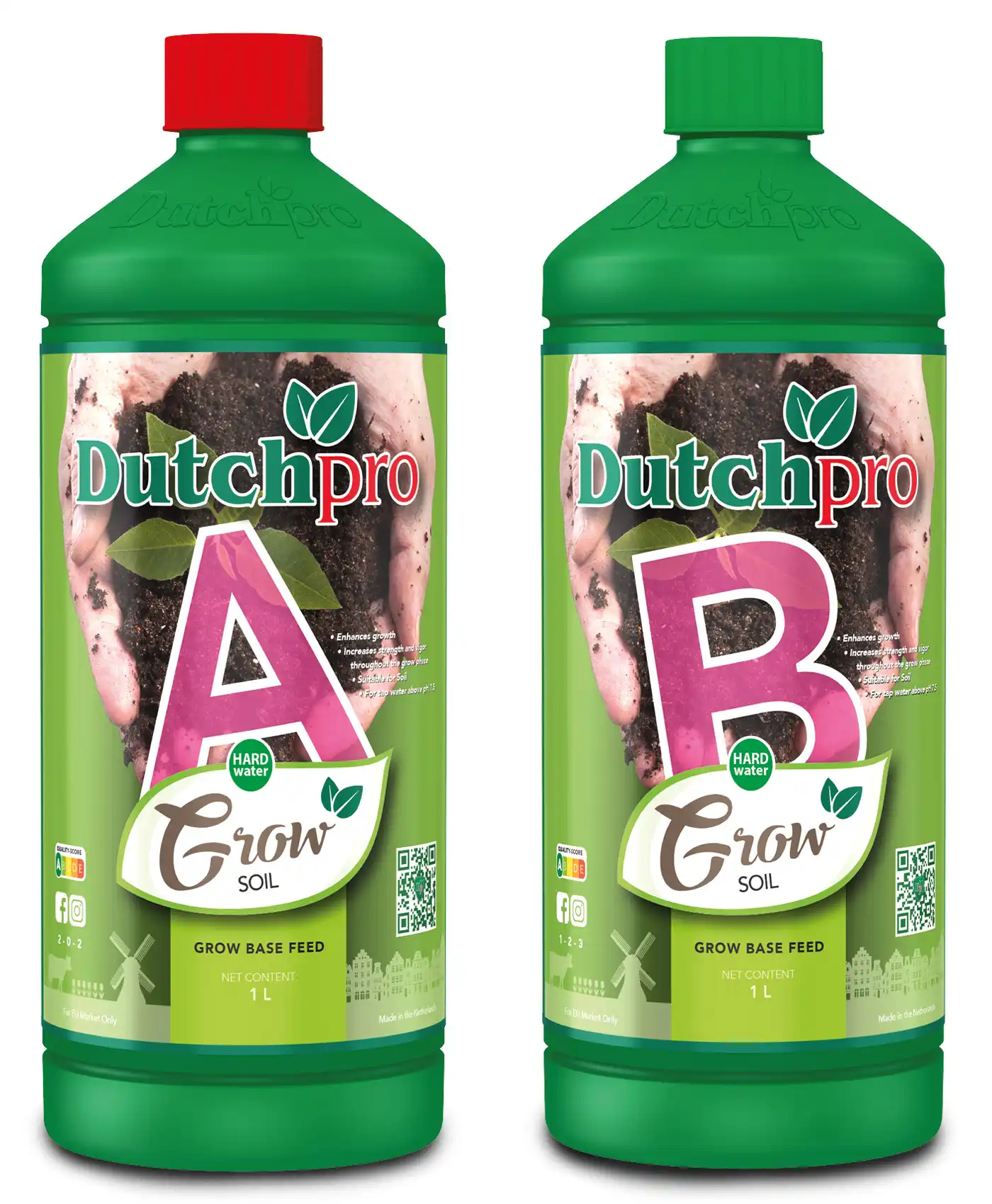 Dutchpro Grow Soil A+B (Set) (hartes Wasser) 1l