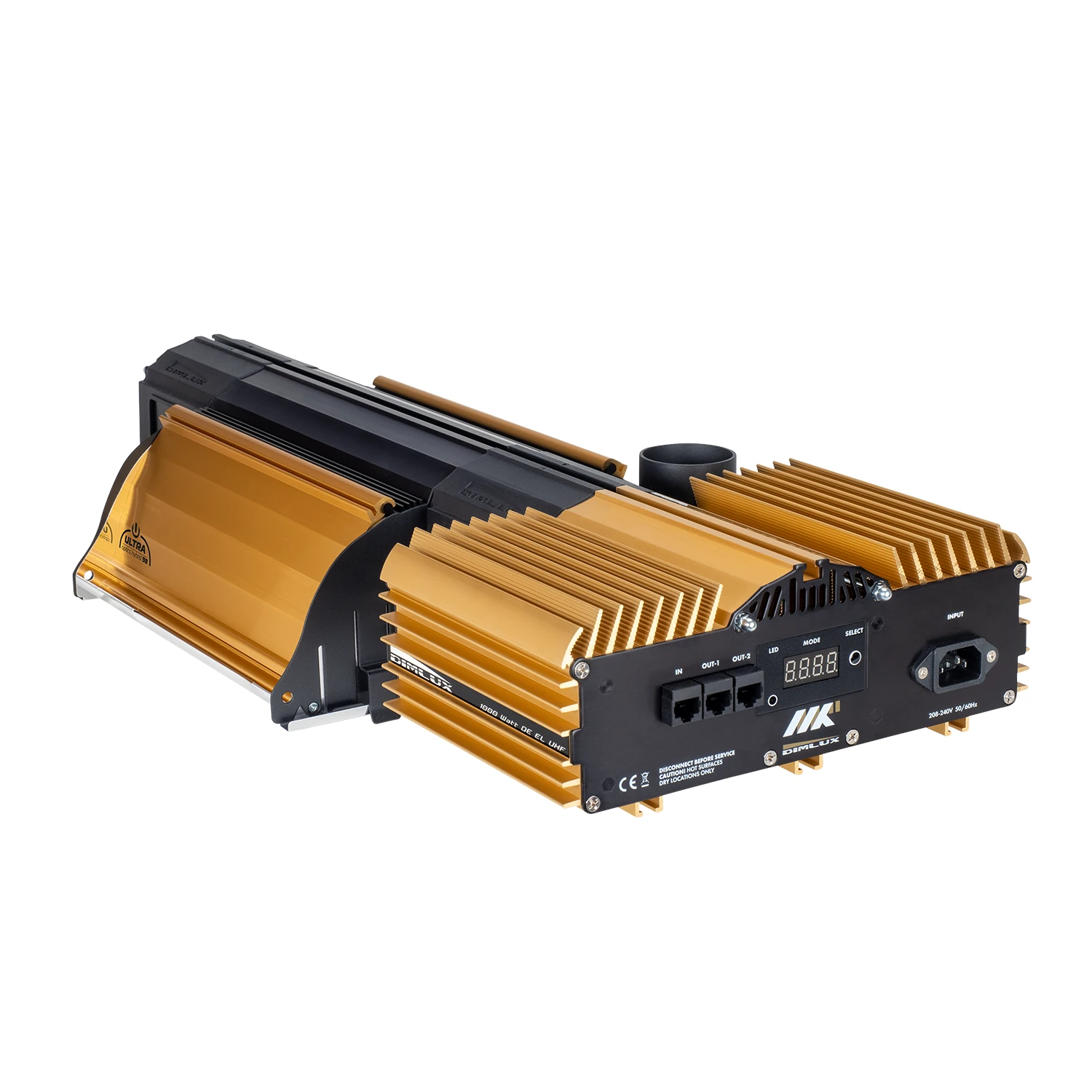 DimLux Komplettarmatur, Expert Series 1000W/1250W MKII DimLux Komplettarmatur, Expert Series 1000W/1250W MKII