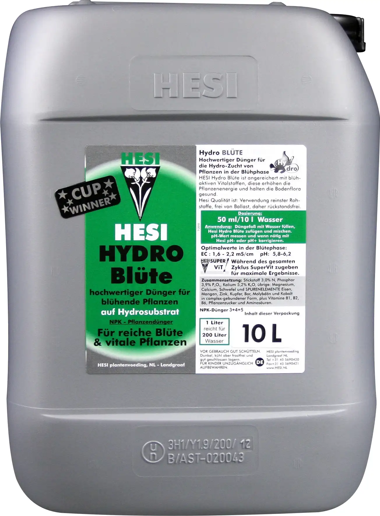 HESI Hydro Blüte 10l