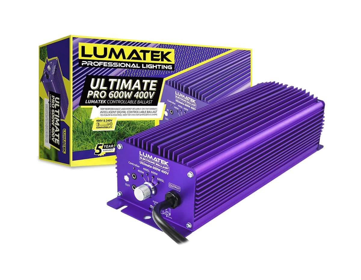 Lumatek digitales Vorschaltgerät Ultimate, dimmbar, 600W 400V PRO