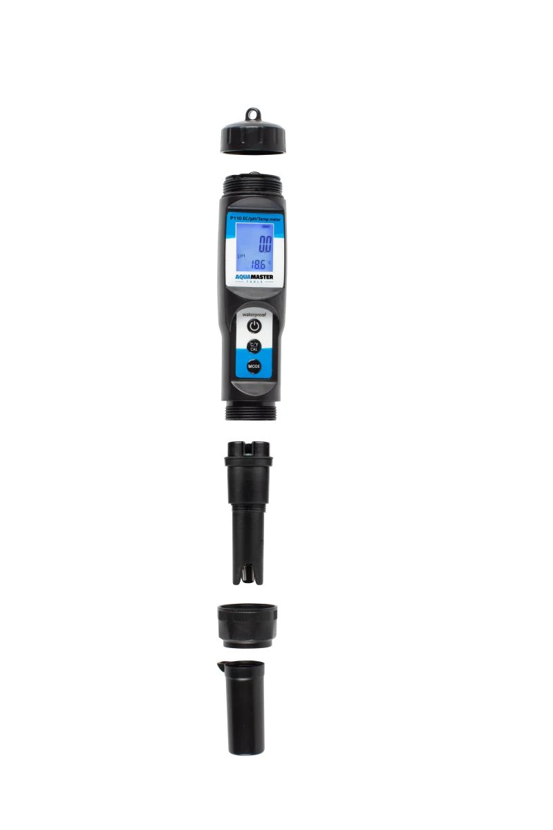 Aquamaster P110 Pro Combo Messgerät, pH,EC,Temp