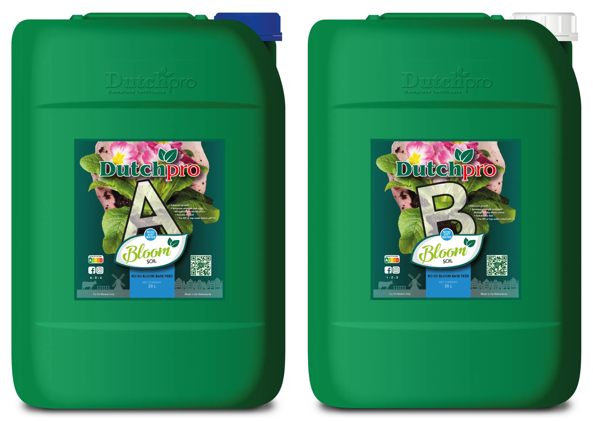 Dutchpro Bloom Soil A+B (Set) (weiches Wasser) 20l