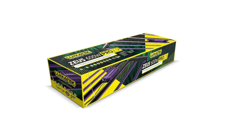 Home Grow Set 120x120x200cm mit Lumatek Zeus Pro LED, 465W, 600W Home Grow Set 120x120x200cm mit Lumatek Zeus Pro LED, 465W, 600W